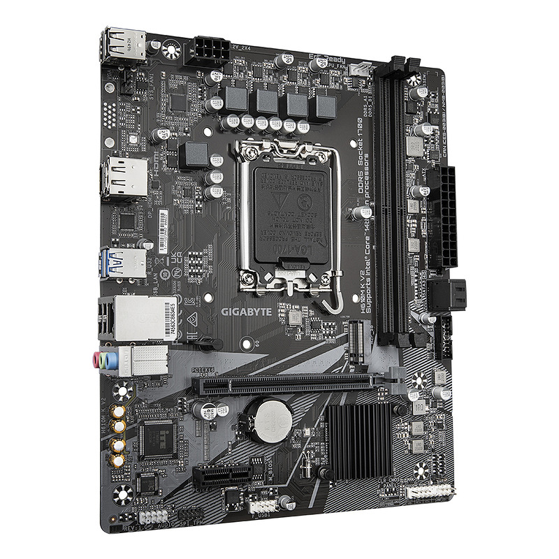 GIGABYTE H610M K V2 bundkort Intel H610 LGA 1700 micro ATX - Billede 3
